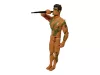 Hasbro Jungle Dart Attack akciófigura ruha nélkül 30 cm – használt (4)