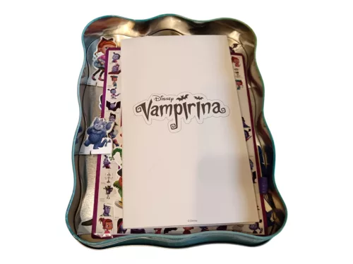 Vampirina hordozható kartonszínház fémdobozban – hiányos újszerű (G6) 