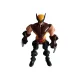 Marvel Super Hero Mashers Wolverine Farkas figura, 16 cm - újszerű (C5)
