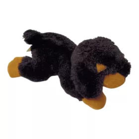   Keel Eco rottweiler plüssfigura, 24 cm – használt, újszerű (C7)