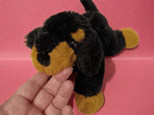 Keel Eco rottweiler plüss, 24 cm – újszerű (C7)