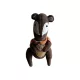 Őszi dekorációs textil/filc mókus figura, 30 cm - új (D8)