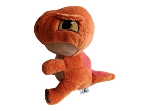 Jurassic World: T-Rex dinoszaurusz plüssfigura – 16 cm, újszerű (D1)