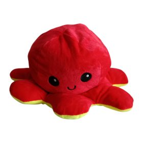 Polip kifordítható plüssfigura – 18 cm, újszerű (D7)