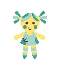 Használt alvóbarát, rongyi, szundikendő, babáknak készült plüssök