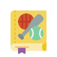 Használt állapotú sport témájú könyvek