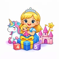 JÁTÉKCSOMAG 4-5 ÉVES LÁNYOKNAK