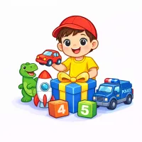 JÁTÉKCSOMAG 4-5 ÉVES FIÚKNAK