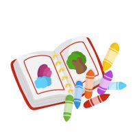 Használt magyar nyelvű kifestő, készségfejlesztő füzetek, kirakó könyvek