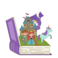 Használt magyar nyelvű mesekönyv