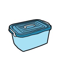 Használt dobozkák, tárolók, tokok