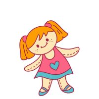 Használt rongybabák, bábok